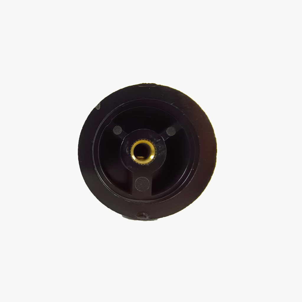 Knop Potensio Bakelit Baut A05 Knob Belimbing Diameter 45mm