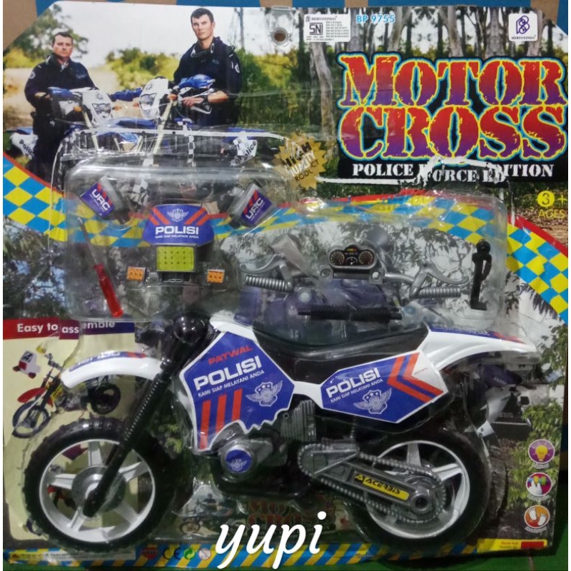 Mainan Mobil Polisi Sedan Jumbo