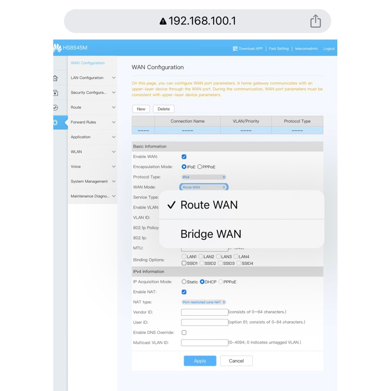 HUAWEI HS8545M XPON EPON GPON