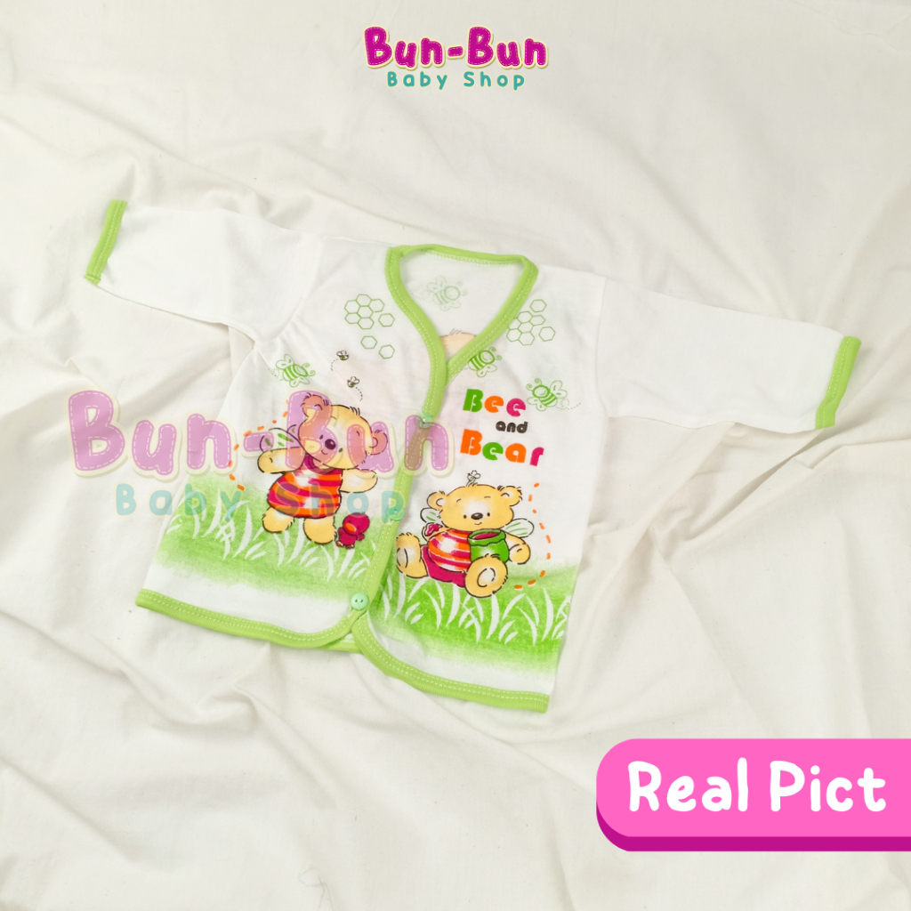 Baju Bayi Panjang Baby New Born Baru Lahir Laki Perempuan Perlengkapan Murah Atasan Cowok Cewek Mura