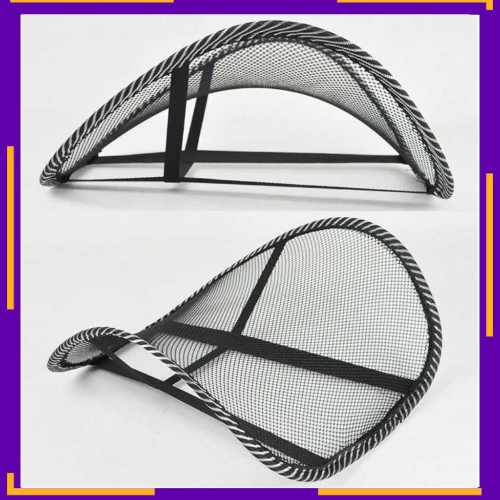 EAFC Sandaran Kursi Ergonomic Mesh Lumbar Back Support