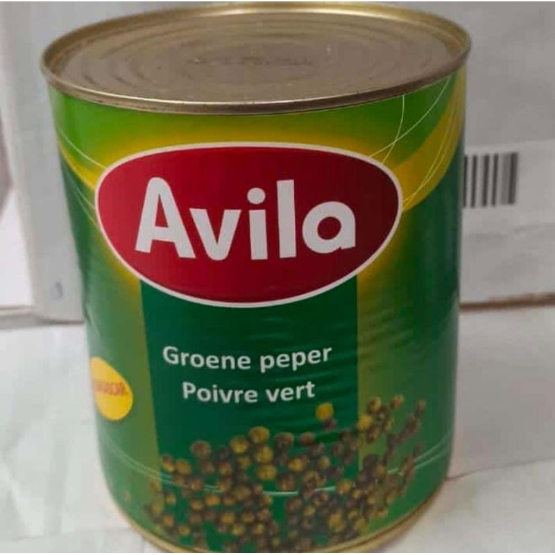 

Avila Green peppercorn madagascar in brine - Biji lada Hijau 800 gr