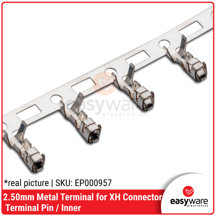 JST XH2.50mm CI22 INNER 2.50 mm female Wire Housing Pin Metal Terminal 2.50