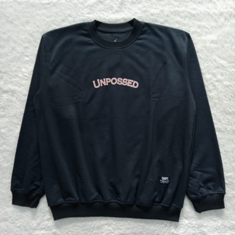 Unpossed Crewneck Black 002