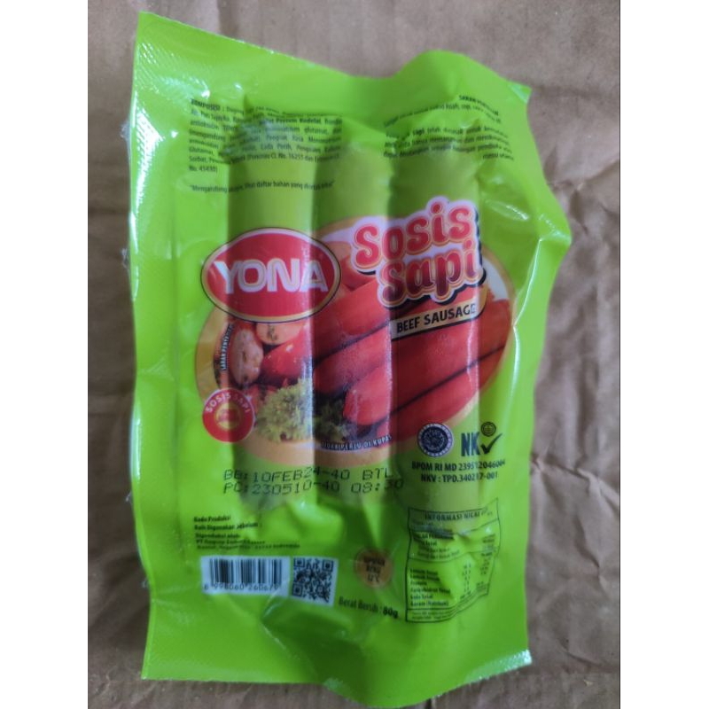 

Yona Sosis Sapi isi 3pcs