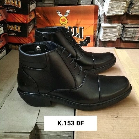 Sepatu kulit pria boots Medali sepatu dinas/kerja formal