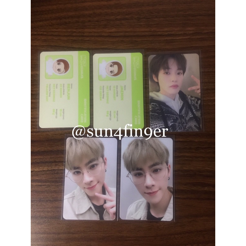 TC NCT CCOMAZ GROCERY STORE CHENLE XIAOJUN RENJUN HENDERY SELCA CONCEPT RED BLUE BER