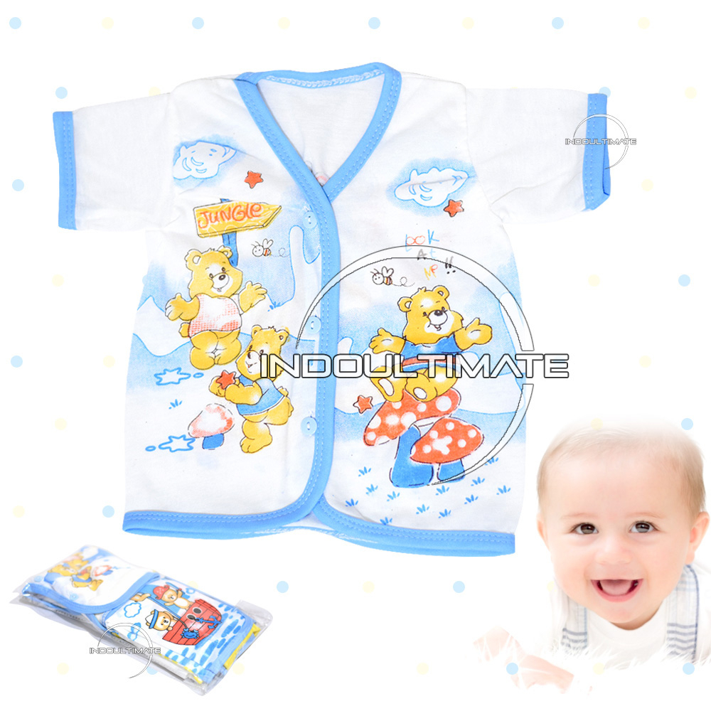 Pakaian Bayi Motif 6pcs / Perlengkapan Bayi / Baju Bayi laki laki perempuan / kaos bayi BCS-61