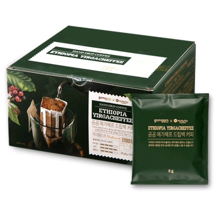 

Hand Drip Coffee Ethiopia Yirgacheffee Kopi Korea/ Kopi V60 Instan