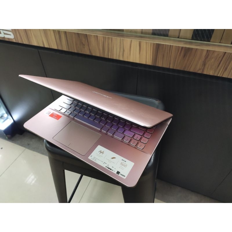 Laptop Asus X441B RAM 4GB HDD 1TB Warna Rose Gold sesuai gambar windows 10 14inch