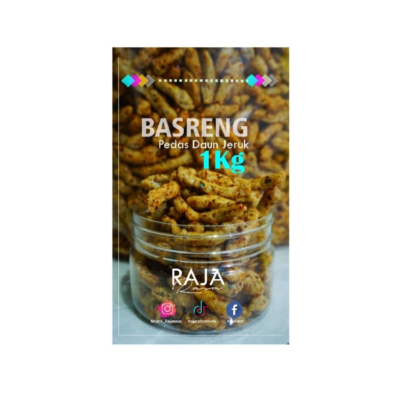 

Basreng pedas Daun Jeruk 1 Kg