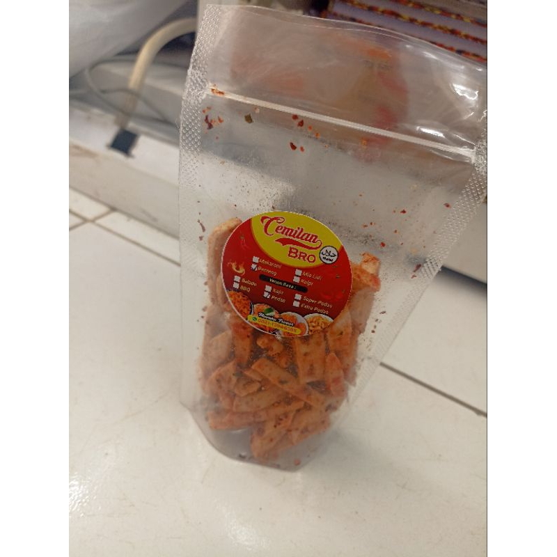 

basreng pedas gurih daun jeruk asli