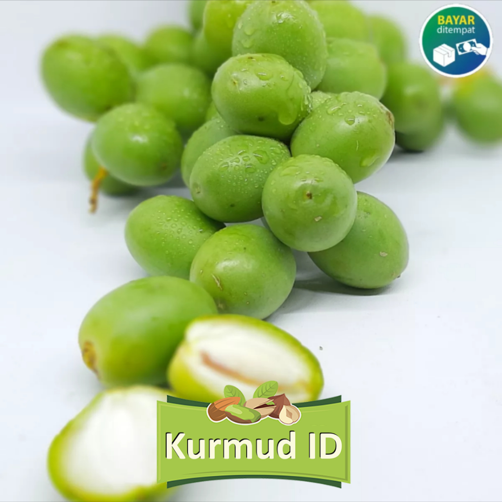 

250gr Kurma Muda Hijau Promil Ruthob Segar bukan Frozen