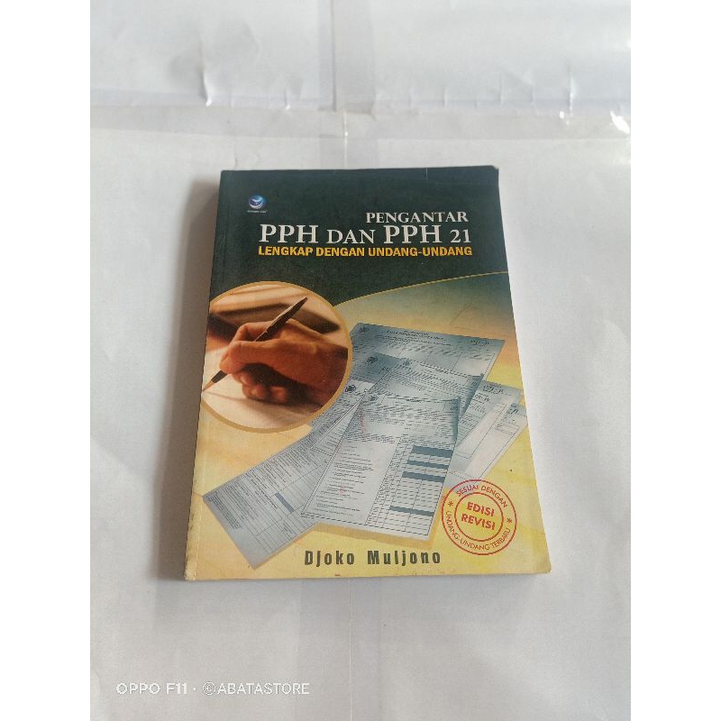 BUKU PENGANTAR PPH DAN PPH 21 LENGKAP DENGAN UNDANG UNDANG DJOKO MULJONO