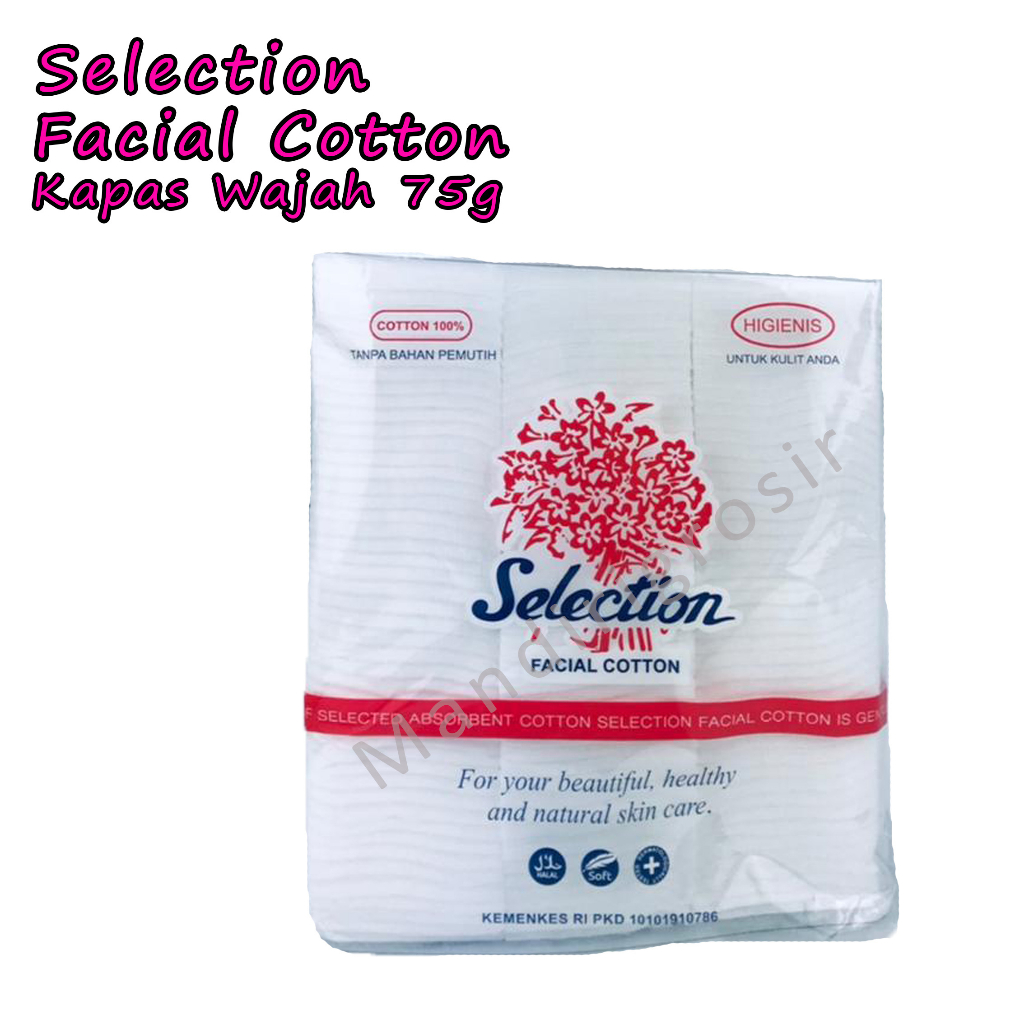 Facial Cotton* Kapas Selection* Kapas Wajah* Perawatan Wajah