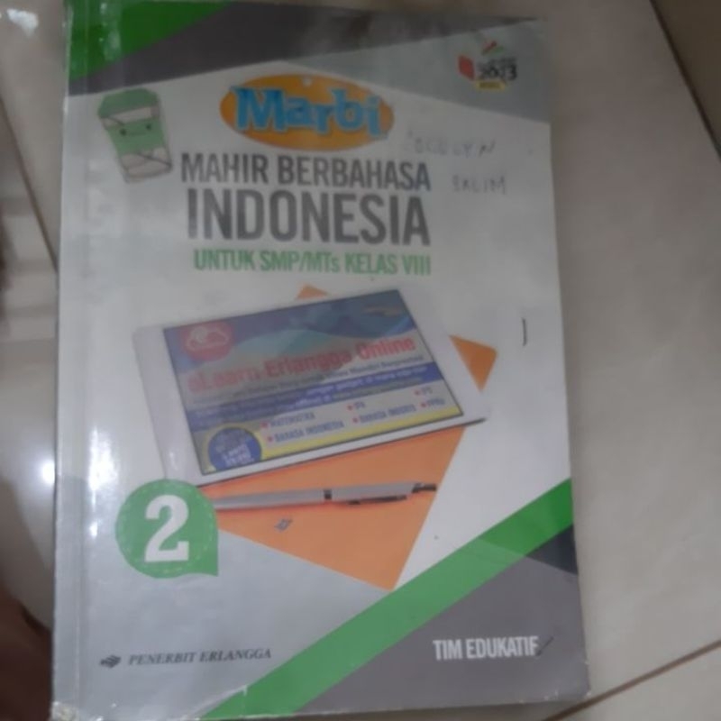 

Marbi ( Mahir berbahasa Indonesia) untuk SMP 2. KELAS 8