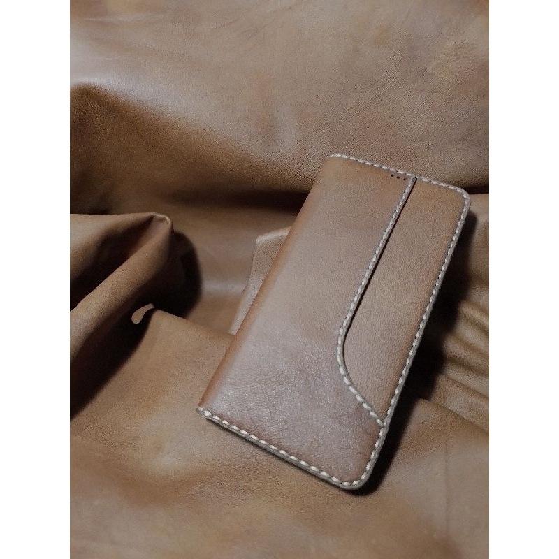 Leather case handphone (redmi note 10)