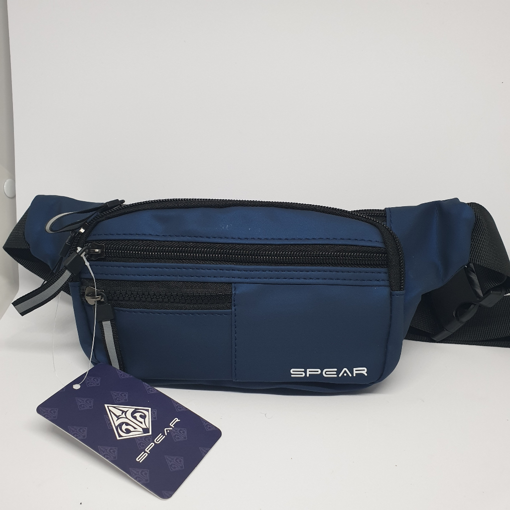 Tas Selempang Pria Bahu Waist Bag Sling Bag Waterproof SPEAR Bahan Balon Asli Terlaris