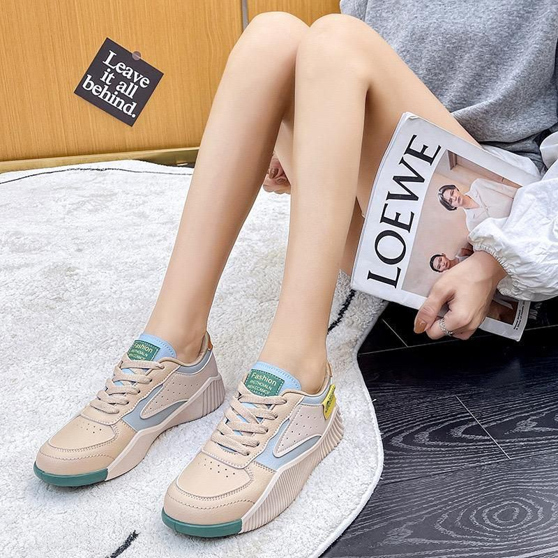 DDS21168 Sneakers Wanita Fashion Import Sepatu Kasual Sport Bisa COD (With Box)