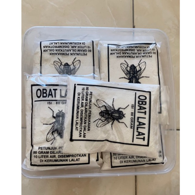 Obat Lalat Serbuk Racun Lalat Serbuk Ampuh isi 80 gram