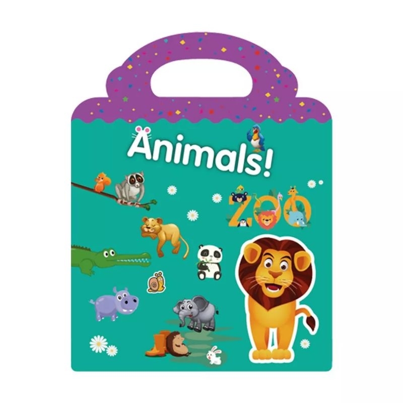 

Buku stiker anak bisa tempel ulang stiker book animal my body ocean animal insect