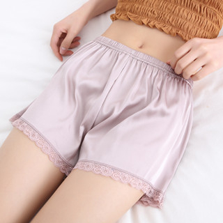 GO!CP1267 Celana Pendek Wanita Seksi Celana Tidur Santai Lembut Bahan Satin Import