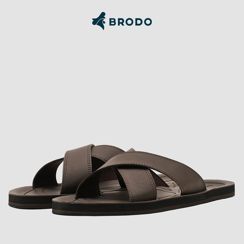 BRODO - Sandal Masimo Slideer Dark Choco BS