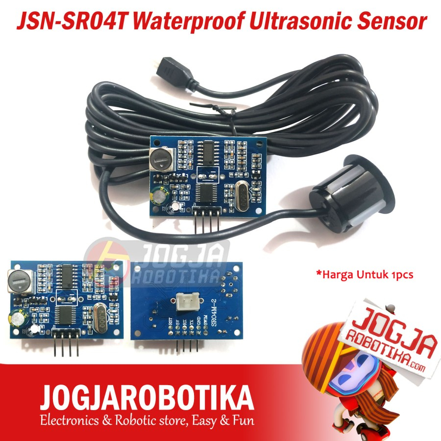 JSN-SR04T Sensor Ultrasonic Waterproof Sensor Jarak Distance