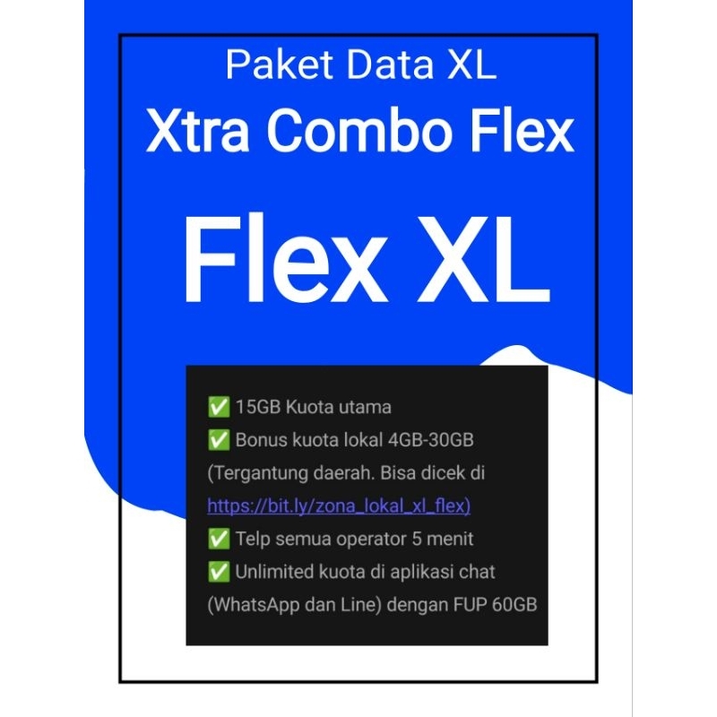 PAKET DATA XL COMBO FLEX XL