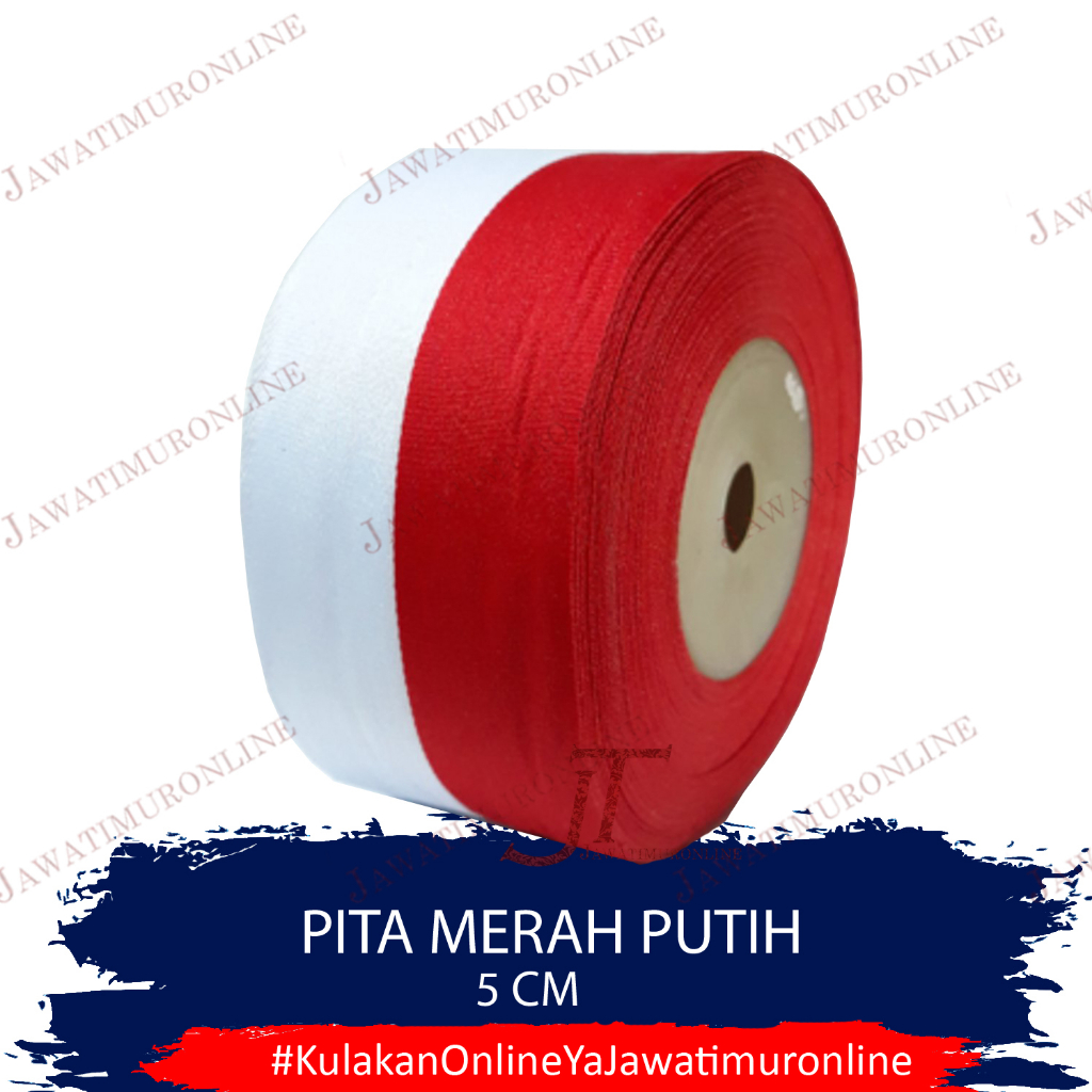 Pita Merah Putih 5 cm