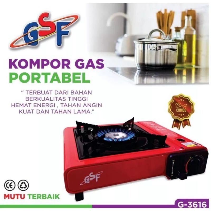 kompor portable 2 in 1 kompor gas portable multifungsi serbaguna