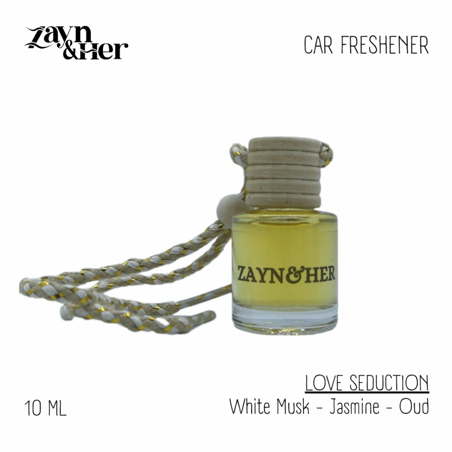 ZAYN &amp; HER Car Freshener | Pengharum Ruangan 10 ML - Love Seduction