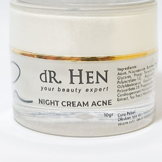 skincare dr hen night cream acne dr richard lee