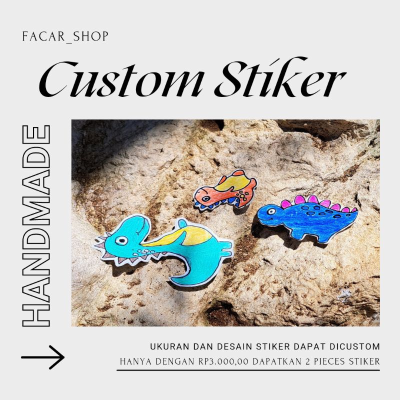 

facar view/jasa gambar (bisa sticker) handmade,DIJAMIN BAGUSS