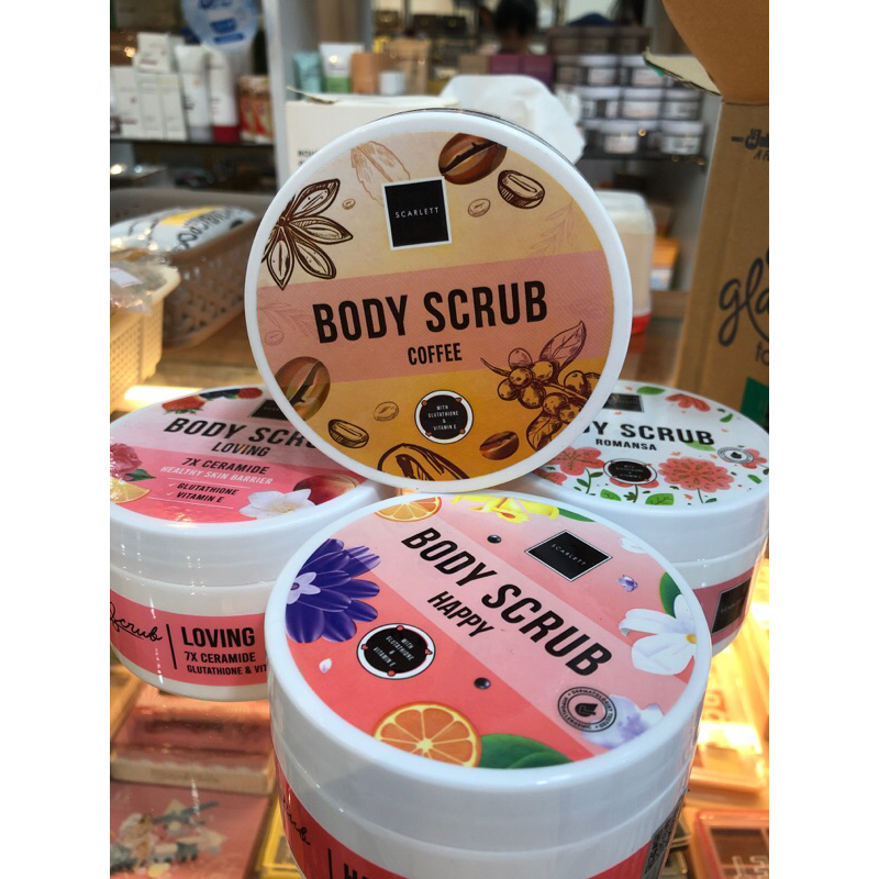 scarlett body scrub