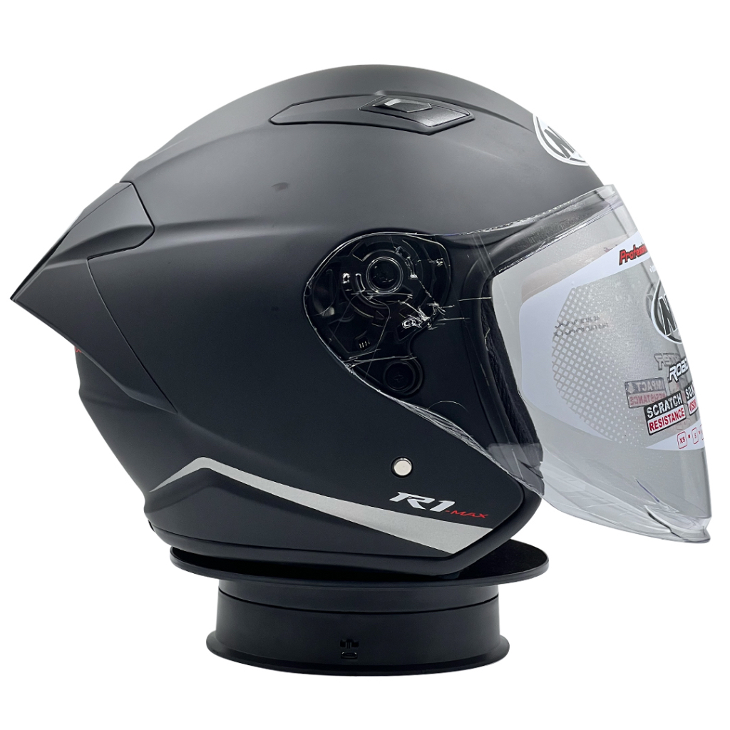 Helm NHK R1 Max SE Solid Black Doff