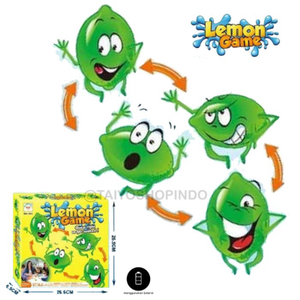 

Air Semprot Jual Lemon Lemon Game Mainan Anak Interaksi Boardgame Limited
