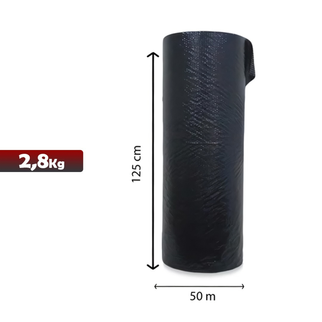 Gojek Grab Bubble Wrap Tebal Hitam Putih 50m x 125 cm - YOSINOGAWA