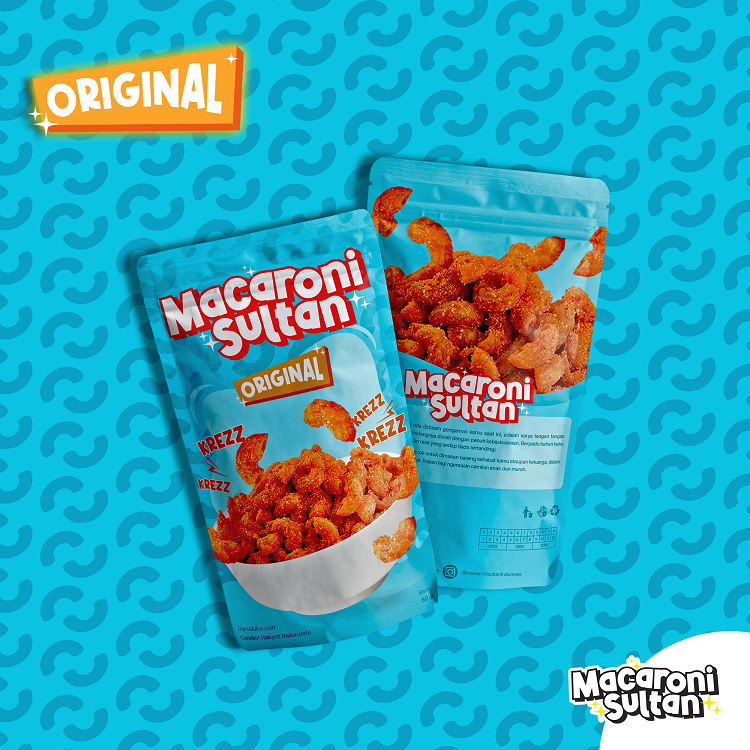 

Macaroni Sultan | Rasa Original | Cemilan | Macaroni | Kerupuk | Makanan Ringan