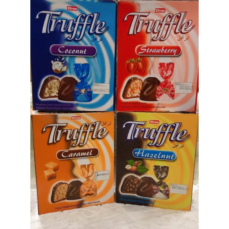 

Chocolate Elvan Truffle Turkey/Turki Coklat Truffel Asli Termurah