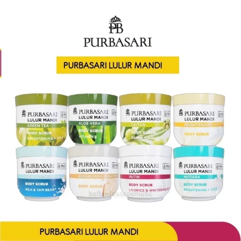 PURBASARI LULUR MANDI 100/200gr