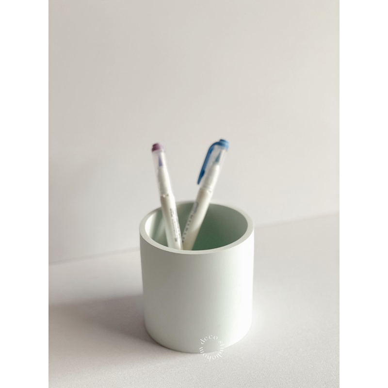 

Pen/Brush Holder | Conrete Pen/Brush Holder | Multifunction holder | Terrazo custom