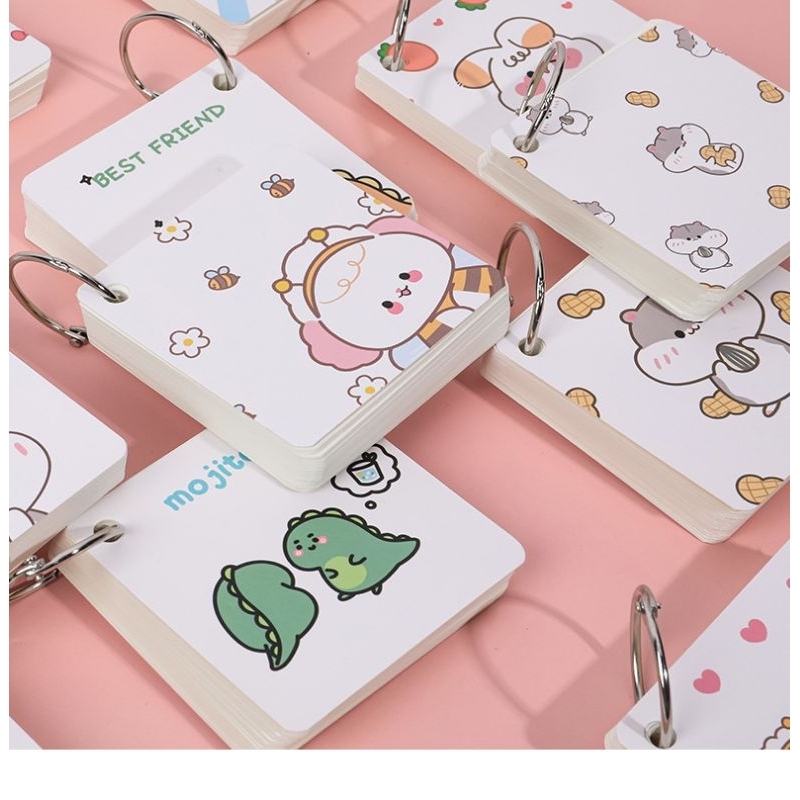 

Notebook Ring Mini/Buku Tulis Ring Kecil isi 80 lembar