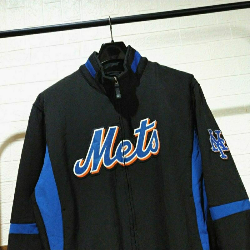Majestic MLB Mets Jacket