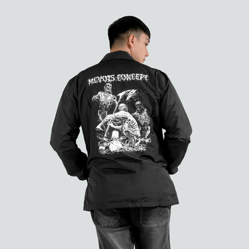 Mcvois Jaket Parasut Coach Hardcore Premium Distro