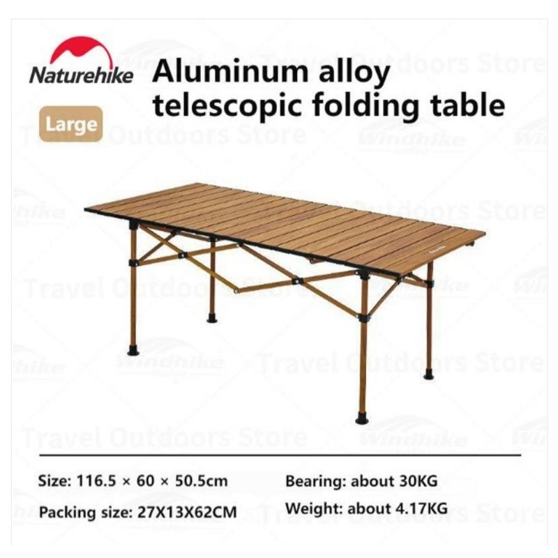 MEJA LIPAT ALUMINIUM ALLOY EGG ROLL NATUREHIKE CNH22JU038 []

