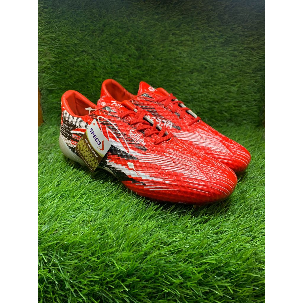 sepatu bola JUNIOR SPECS GARUDA ATTACK merahputih