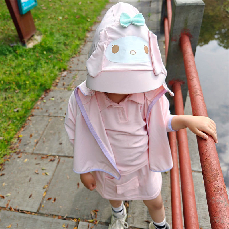 JAKET ANAK SET TOPI CINNAMOROLL KUROMI MELODY