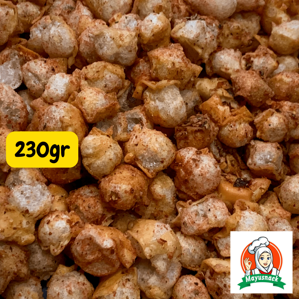 

Siomay Kering Mini Pedas Daun Jeruk 230gr