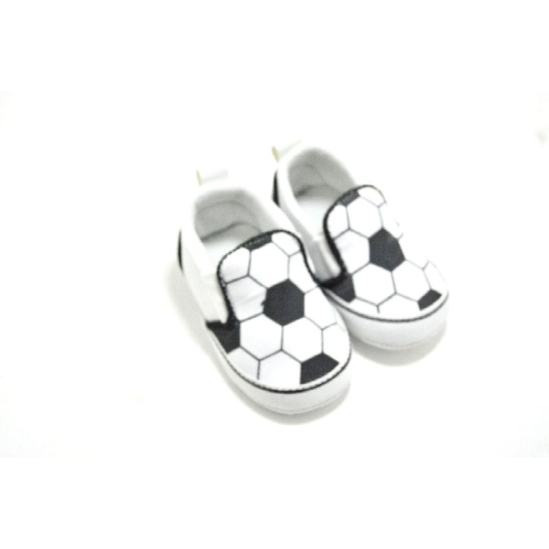 sepatu bayi prewalker slip on bola/baby shoes